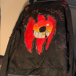 Jacket I customized for my IG @kingsklothing_03